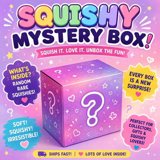 Viral Squishy Toy Mystery Box 📦