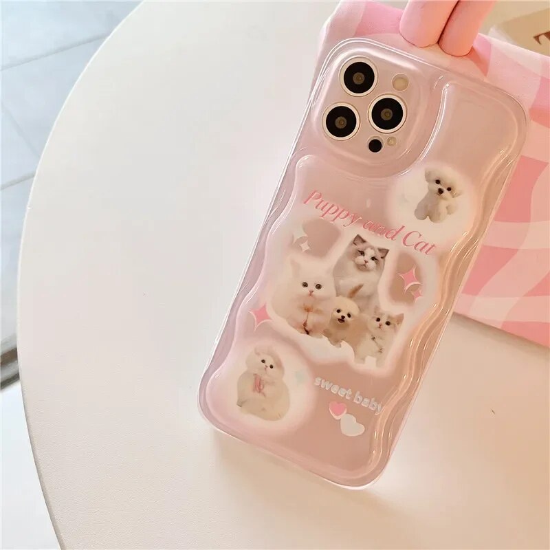 Pink Kitty Kawaii Coquette Aesthetic Phone Case