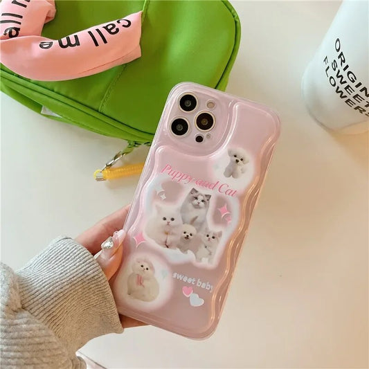 Pink Kitty Kawaii Coquette Aesthetic Phone Case