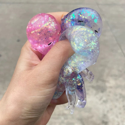 Squishy Baby Glitter Fidget Squeeze Toy