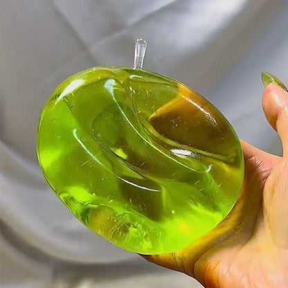 Squishy Green Apple Stress Ball Soft Fidget Sensory Toy