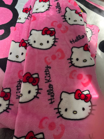 Hello Kitty Y2K Aesthetic Cozy Pajama Pants