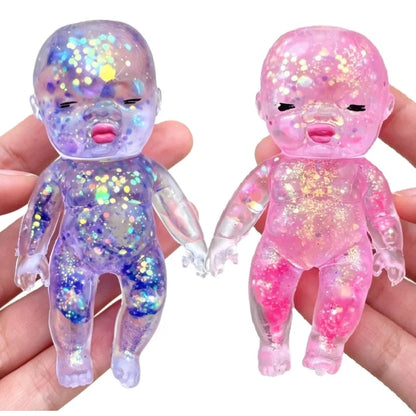 Squishy Baby Glitter Fidget Squeeze Toy