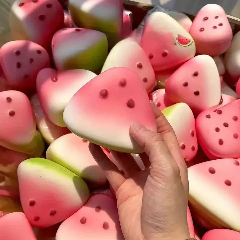 Squishy Watermelon Fidget Food Toy