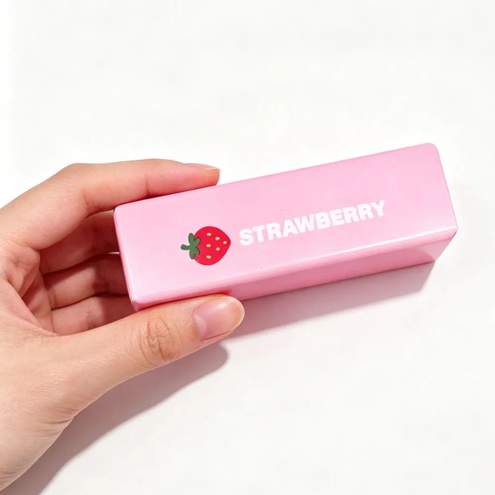Pink Strawberry Butter Squishy Fidget Toy