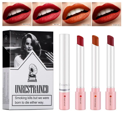 Lana Del Rey Coquette Aesthetic Cigarette Lipstick Set