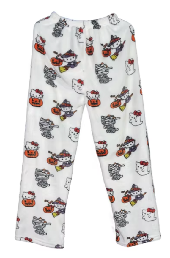 Hello Kitty Y2K Aesthetic Cozy Pajama Pants