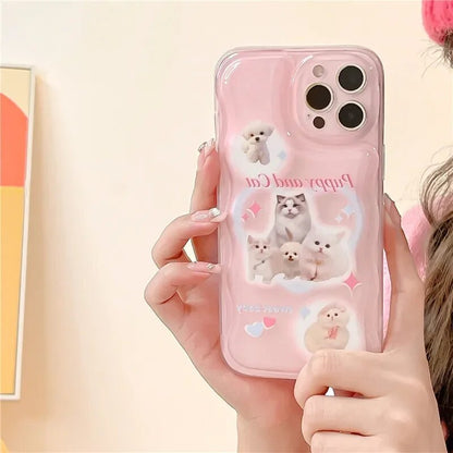 Pink Kitty Kawaii Coquette Aesthetic Phone Case