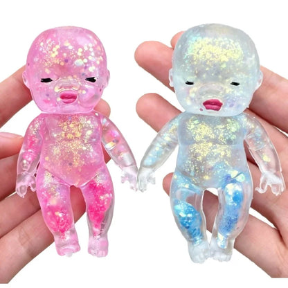 Squishy Baby Glitter Fidget Squeeze Toy